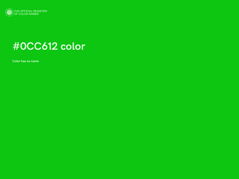 #0CC612 color image