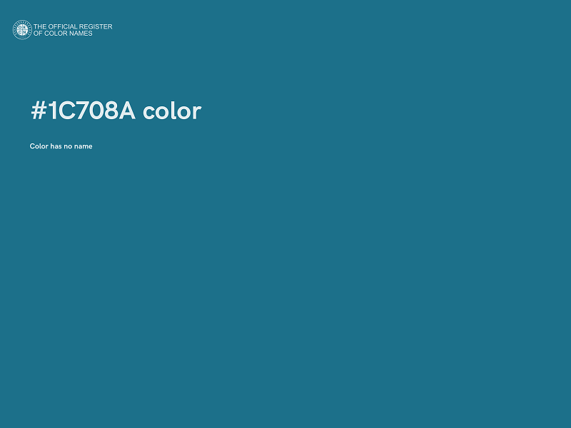 #1C708A color image