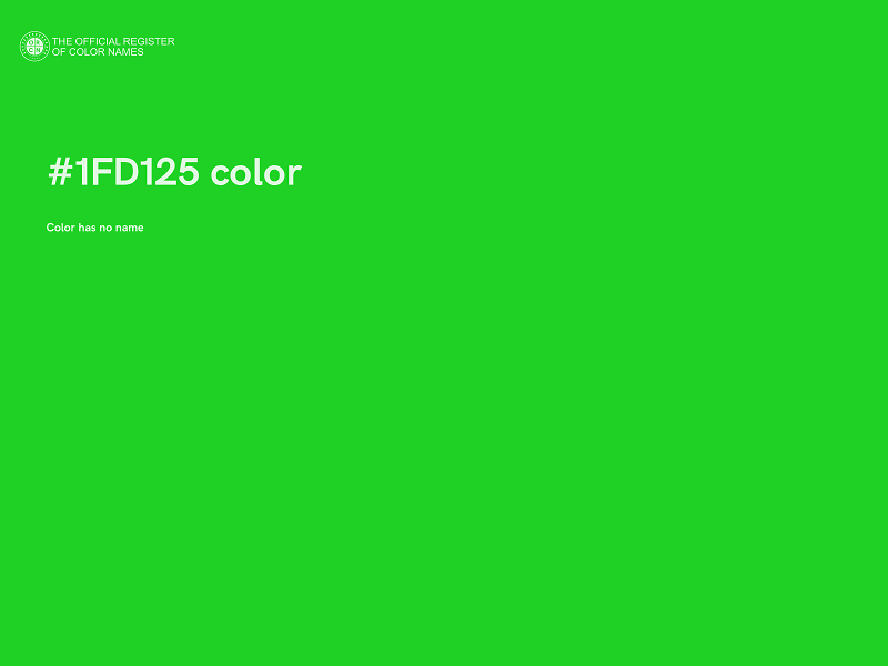 #1FD125 color image