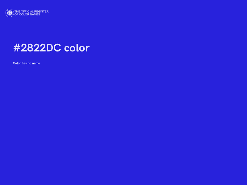 #2822DC color image