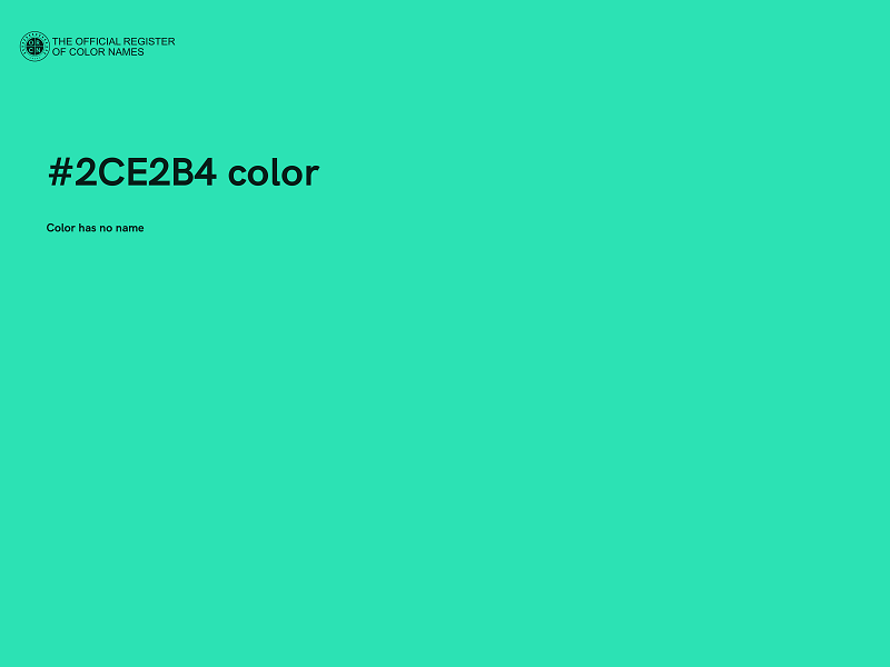 #2CE2B4 color image