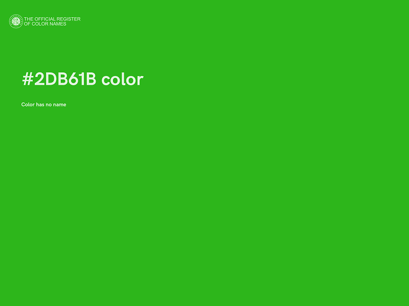 #2DB61B color image