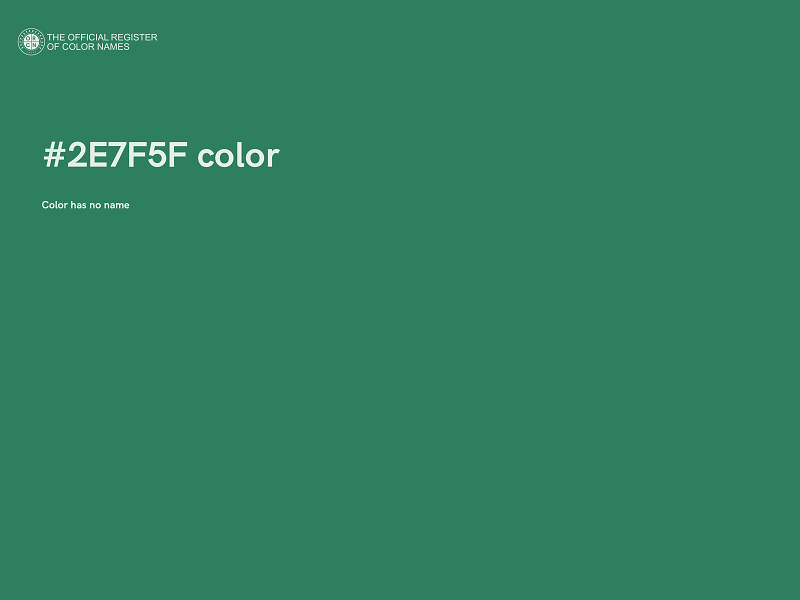 #2E7F5F color image