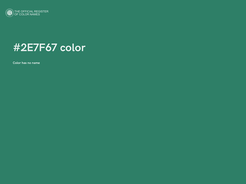 #2E7F67 color image