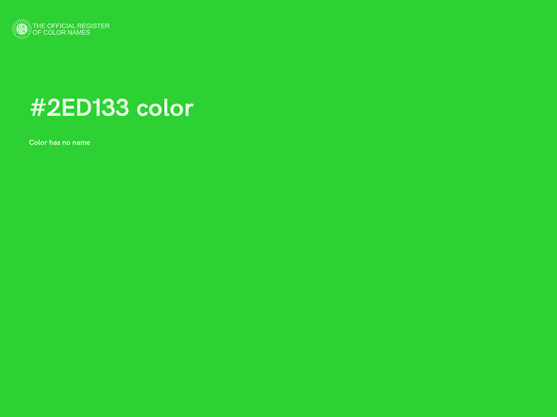 #2ED133 color image