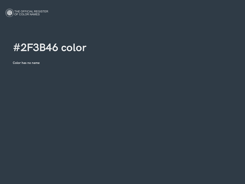 #2F3B46 color image
