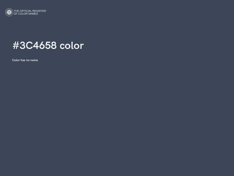 #3C4658 color image