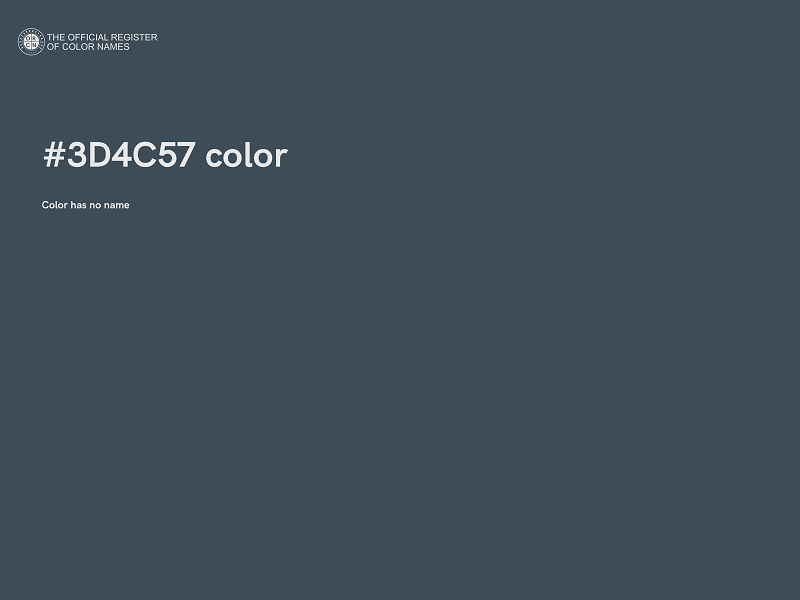 #3D4C57 color image