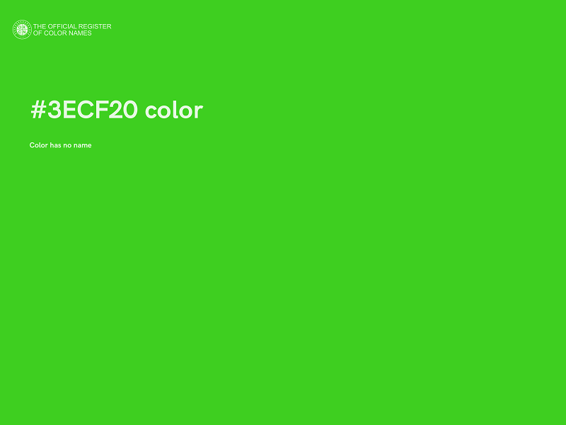#3ECF20 color image
