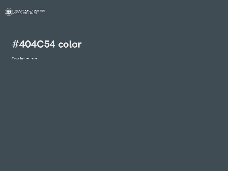 #404C54 color image