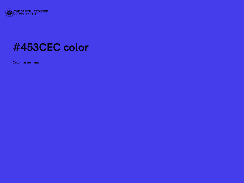 #453CEC color image