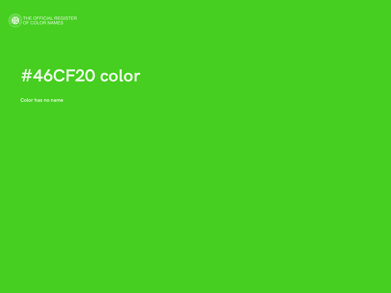 #46CF20 color image