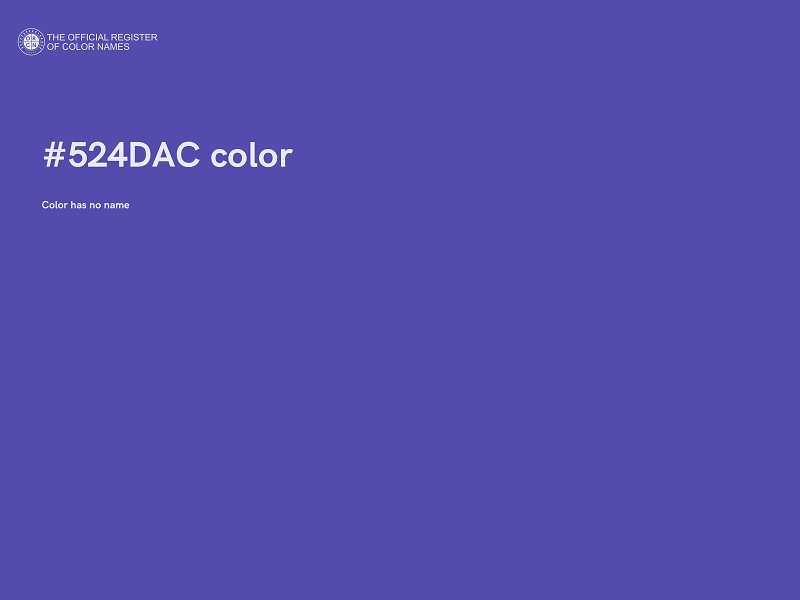 #524DAC color image