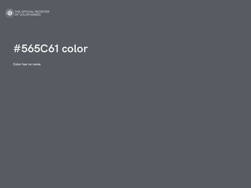 #565C61 color image