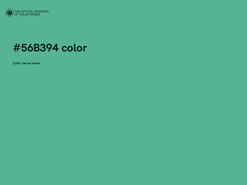 #56B394 color image