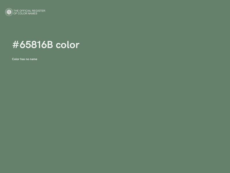 #65816B color image