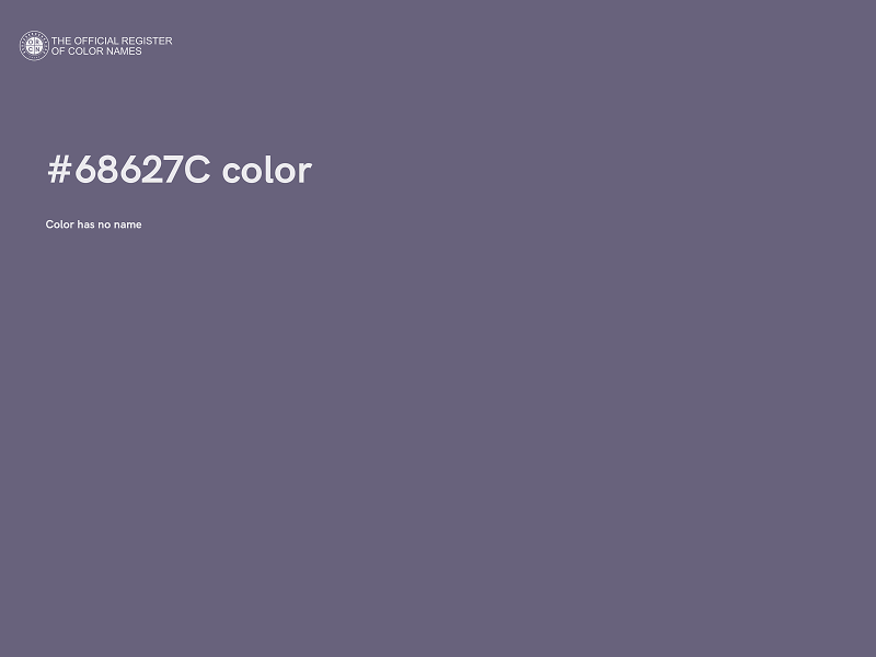 #68627C color image