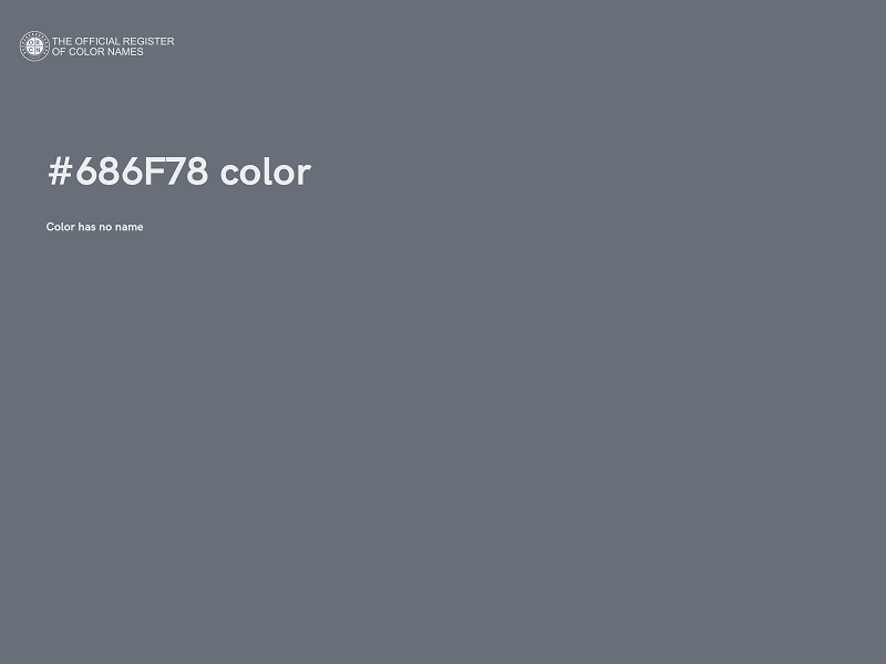 #686F78 color image