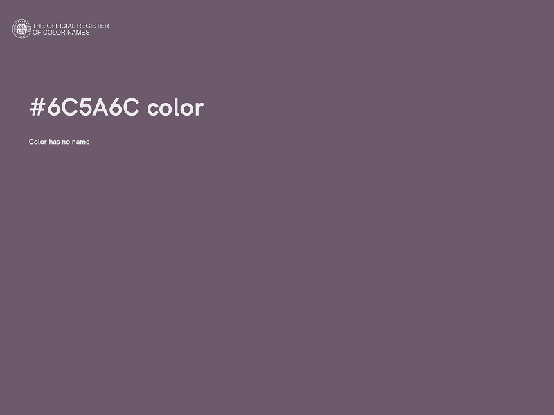 #6C5A6C color image