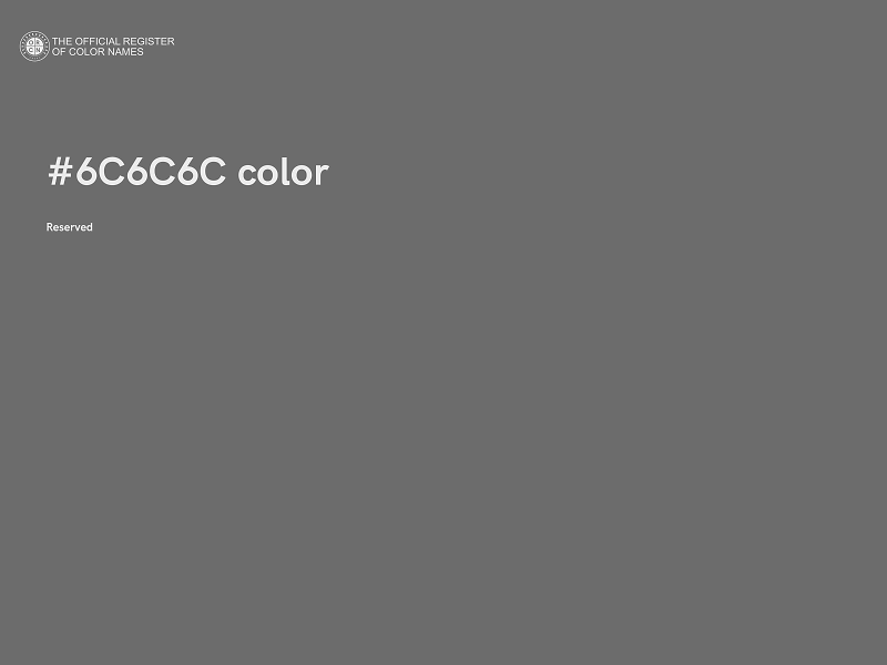 #6C6C6C color image