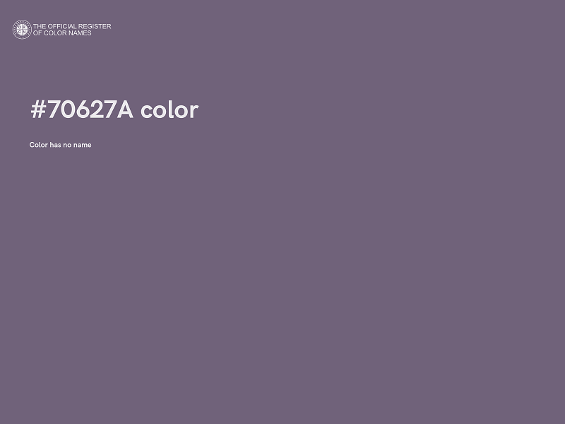 #70627A color image