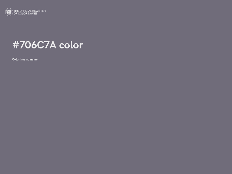 #706C7A color image