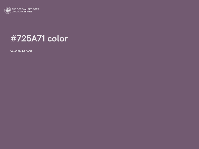 #725A71 color image