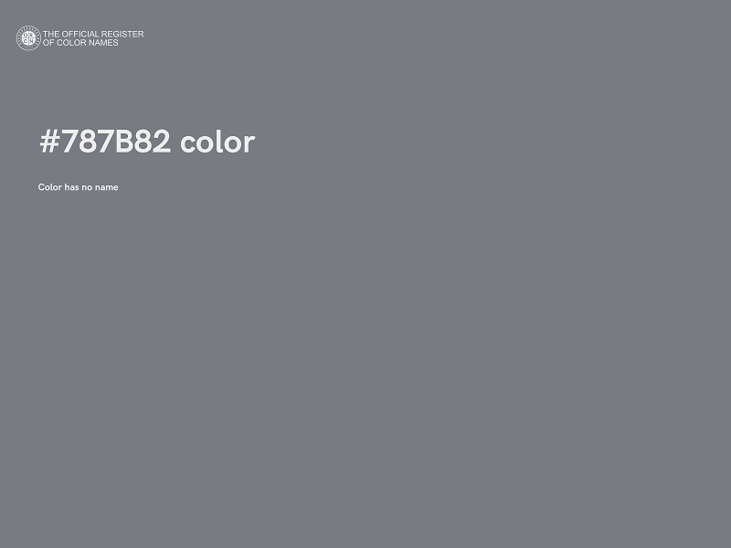 #787B82 color image