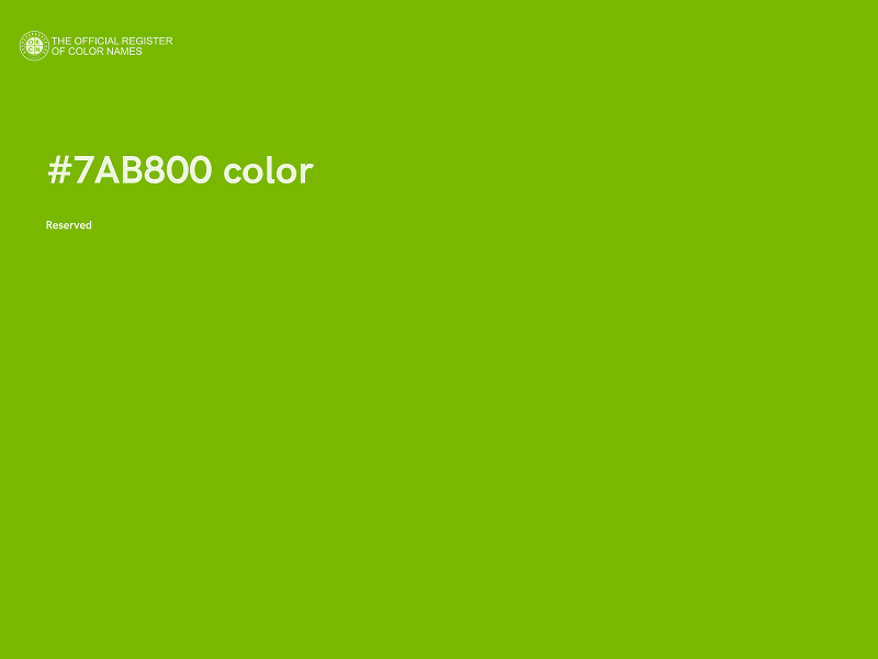 #7AB800 color image