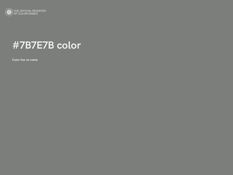 #7B7E7B color image