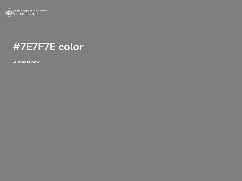 #7E7F7E color image