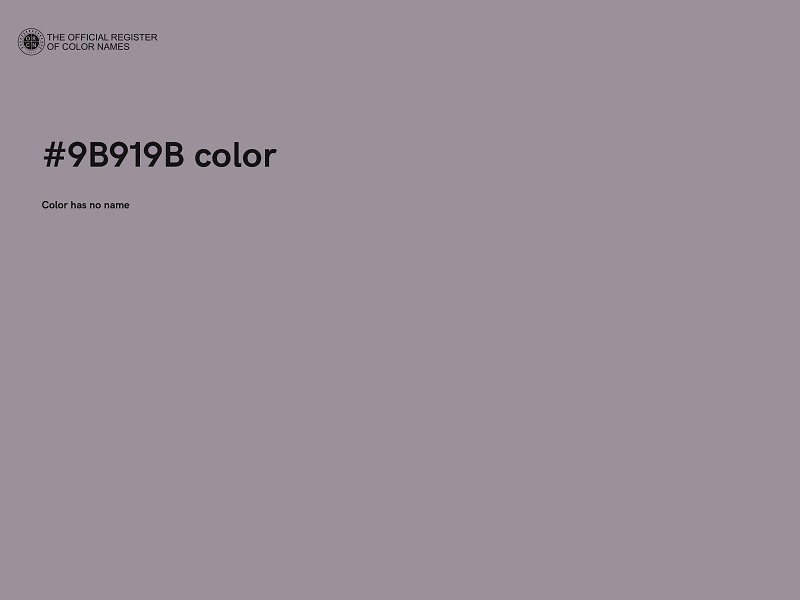 #9B919B color image