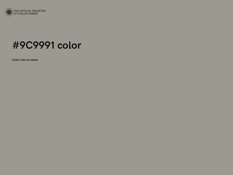 #9C9991 color image