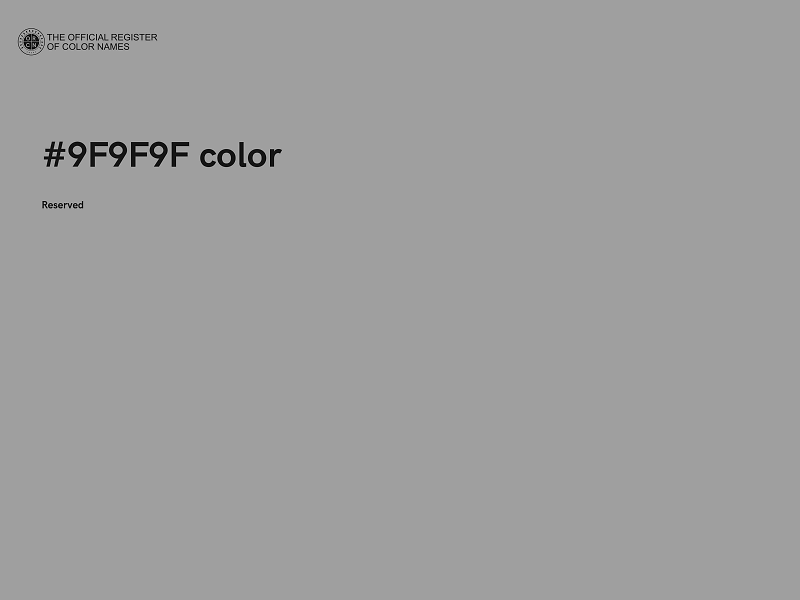 #9F9F9F color image