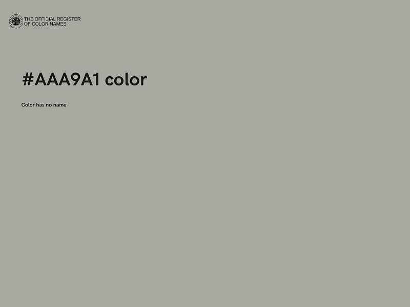 #AAA9A1 color image