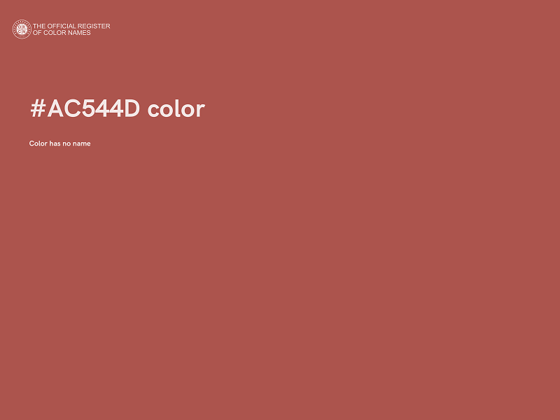 #AC544D color image