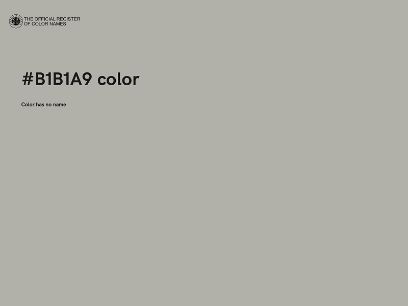 #B1B1A9 color image