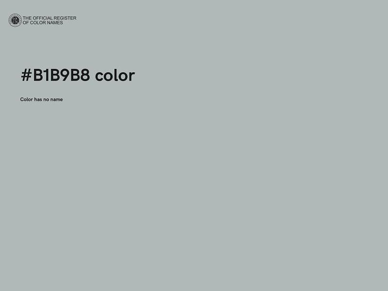 #B1B9B8 color image