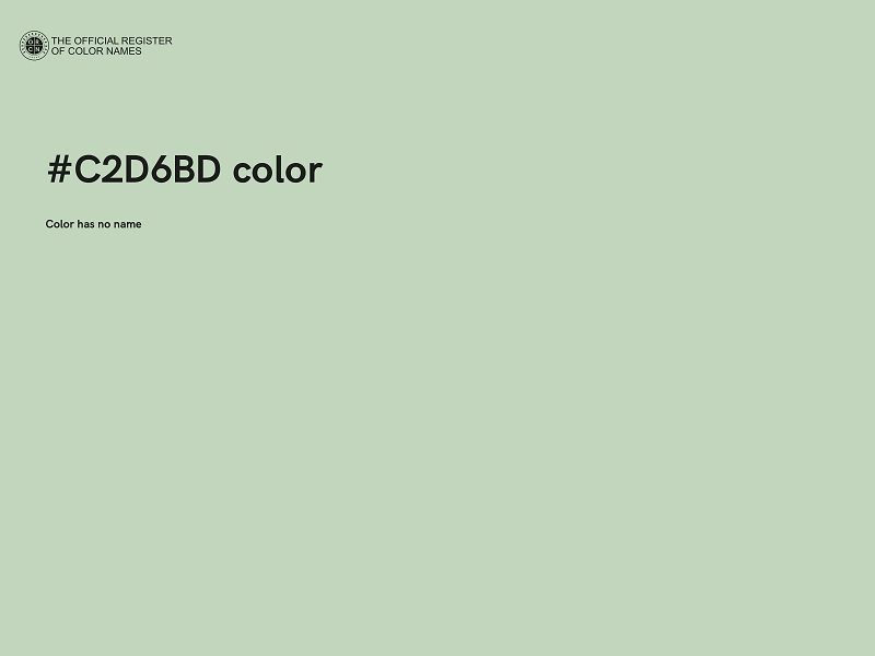 #C2D6BD color image