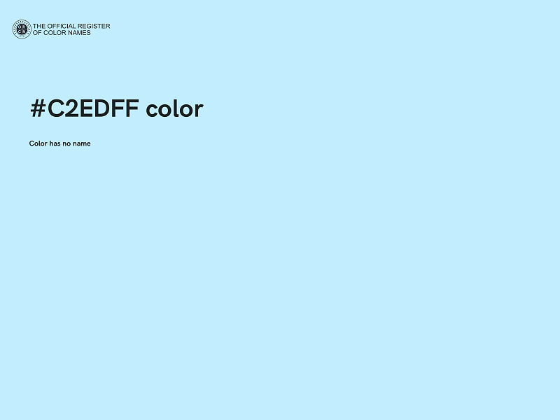 #C2EDFF color image