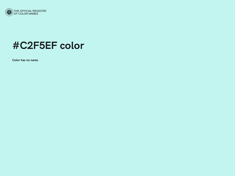 #C2F5EF color image