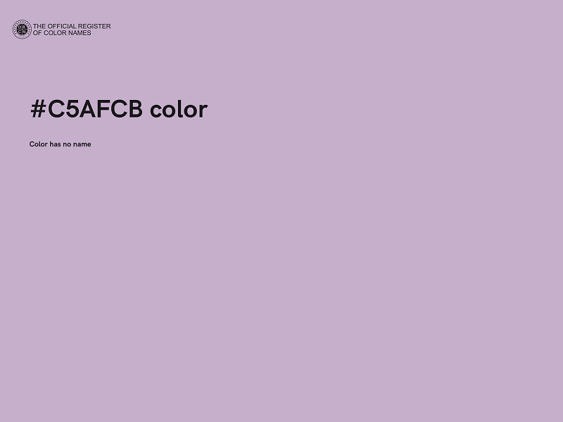 #C5AFCB color image