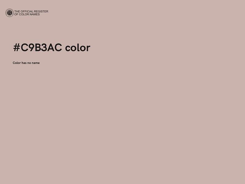 #C9B3AC color image