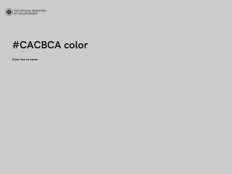 #CACBCA color image