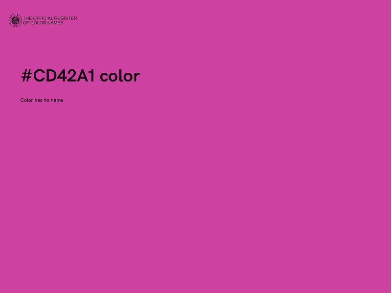 #CD42A1 color image