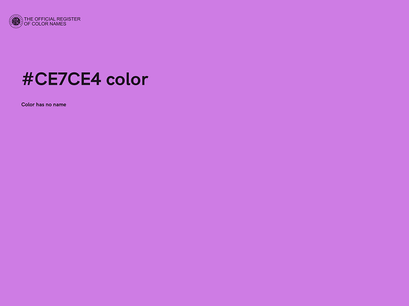 #CE7CE4 color image