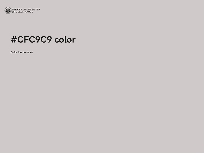 #CFC9C9 color image