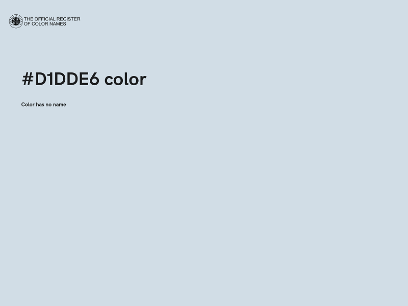 #D1DDE6 color image