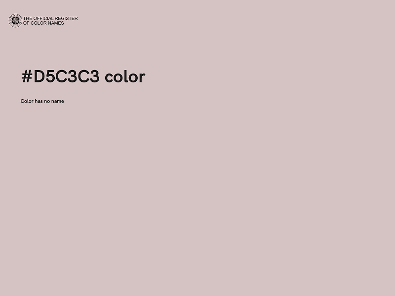 #D5C3C3 color image