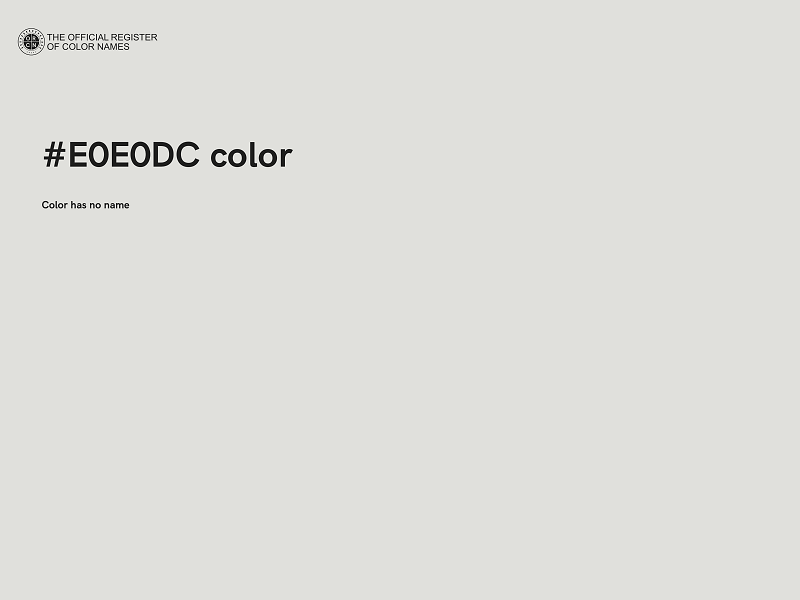#E0E0DC color image